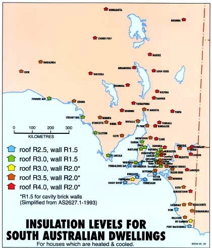 r values south australia